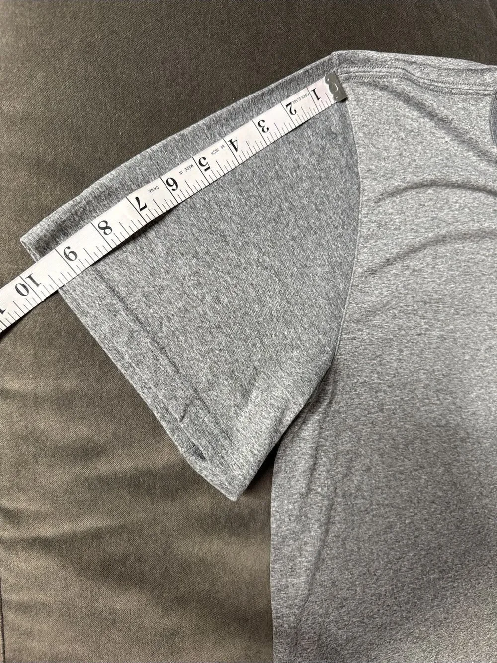 Nike Men's Short Sleeve Dri-FIT T-Shirt Heather Gray 727982-091 Size XL NWT